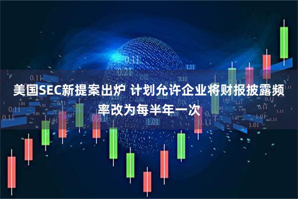 美国SEC新提案出炉 计划允许企业将财报披露频率改为每半年一次